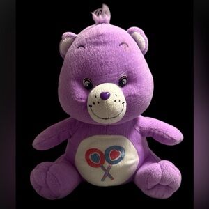 Purple Plush Bear Toy